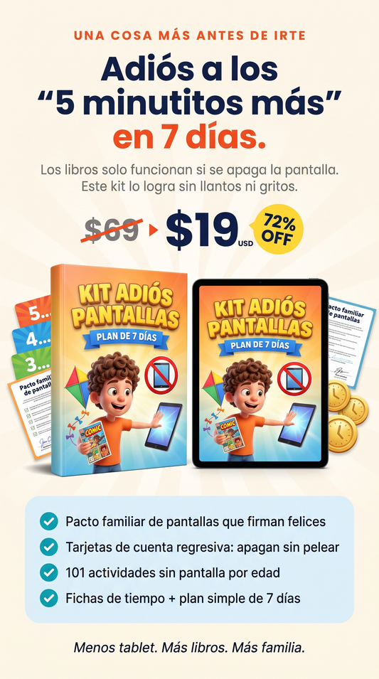 Kit Adiós Pantallas